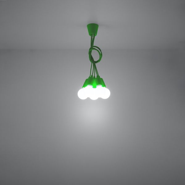 Lampa wisząca DIEGO 5 zielony zdjęcie 6