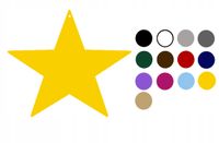 Zawieszka dekor ozdoba ażurowa GWIAZDKA kolory