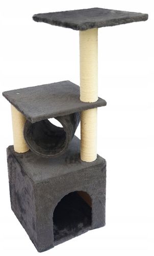 DRAPAK DLA KOTA WIEŻA LEGOWISKO do leżenia DOMEK Budka 4 Poziomy Tuba na Arena.pl