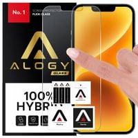 Szkło hybrydowe do Apple iPhone 13 Pro, iPhone 16e na ekran Alogy Flexi Gla