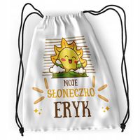 Plecak Sportowy Szkolny Dla Eryka Syna Dziecka Z Nadrukiem Ze Zdjęciem