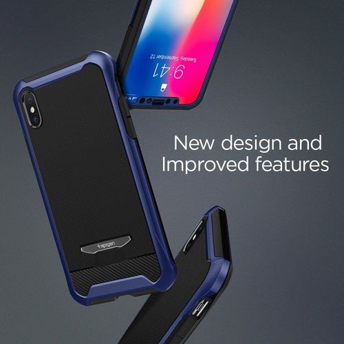 SPIGEN REVENTON IPHONE X/10 METALLIC BLUE na Arena.pl