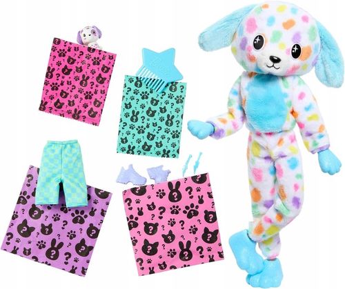 Barbie Cutie Reveal Lalka PIESEK Dalmatyńczyk Seria Kolorowe marzenia HRK41 na Arena.pl