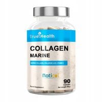COLLAGEN MARINE 90 kaps KOLAGEN MORSKI RYBI STAWY KOŚCI SKÓRA TRUE HEALTH