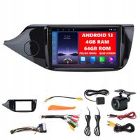 RADIO ANDROID 13 KIA CEED II 2012-2018 ANDROID AUTO CARPLAY WIFI 4GB/64GB