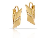 kolczyki z kryształkami preciosa z kolekcji classic (p14383au)