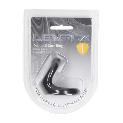 double o silicone cockring - s - black na Arena.pl