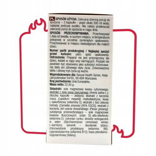 CUM ON 30 KAPS SUPLEMENT DLA MĘŻCZYZN SIĘGAJĄCYCH PO TO CZEGO CHCĄ CUMON na Arena.pl