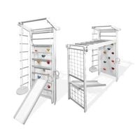 Domowy Plac zabaw Drabinka Czempion Plus biała