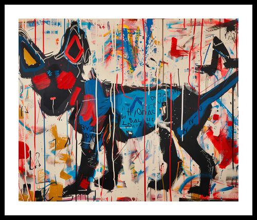 Plakat 60x50cm Miejski Pies na Arena.pl