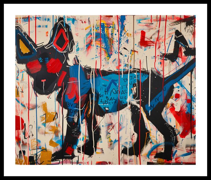 Plakat 60x50cm Miejski Pies zdjęcie 3