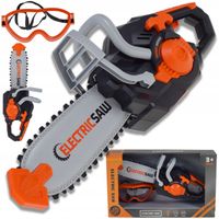 BEZPIECZNA PIŁA ŁAŃCUCHOWA ELEKTRONICZNA ZABAWKA DLA DZIECI PILARKA OKULARY