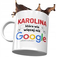 Kubek Dla Karoliny Koleżanki Żony Na Prezent Z Nadrukiem Ze Zdjęciem