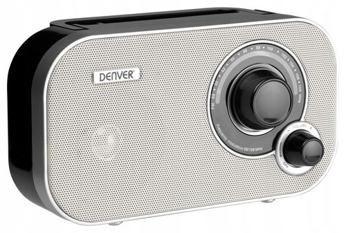 Radio FM kuchenne PRZENOŚNE sieciowo-bateryjne strojenie analogowe Denver na Arena.pl