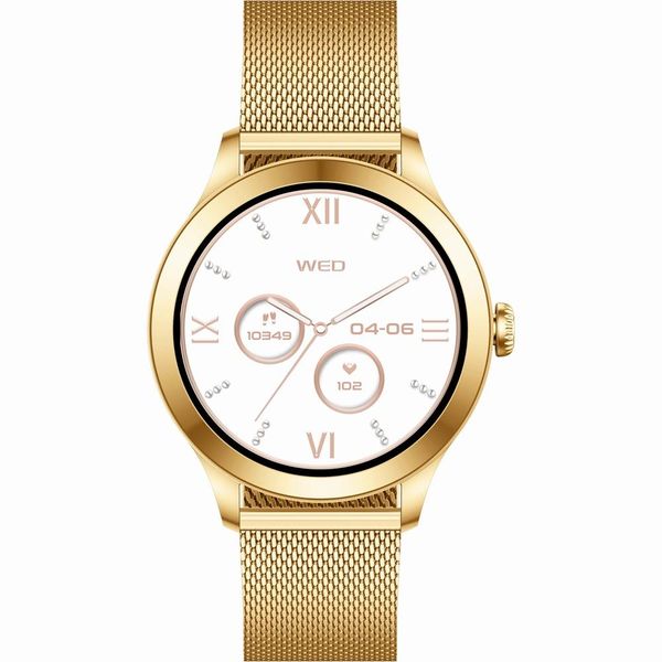 smartwatch gravity biało złoty 2 paski gt25-2 pro zdjęcie 6