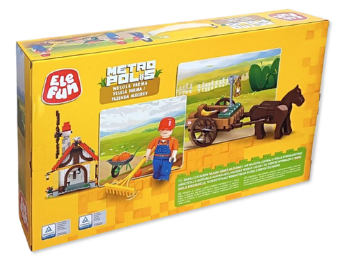 Klocki Elefun Metropolis Wesoła farma 12108 na Arena.pl