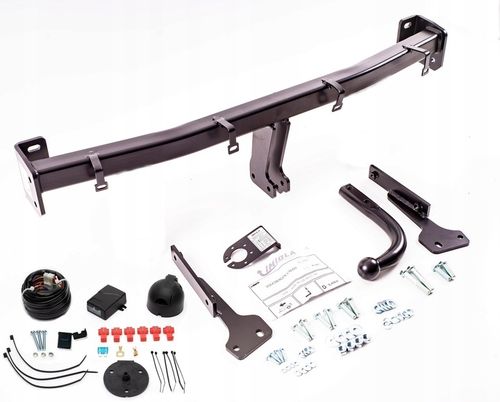 KOMPLETNY HAK HOLOWNICZY+MODUŁ 7 pin+WIĄZKA VW CADDY E20 na Arena.pl