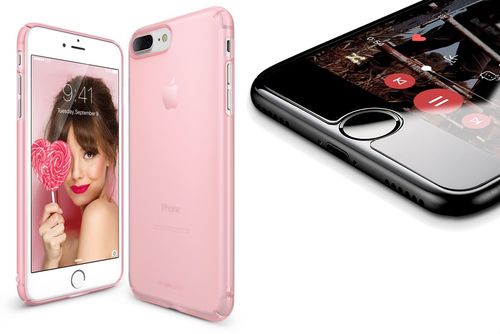 ETUI RINGKE SLIM IPHONE 8 PLUS/7 PLUS+SZKŁO 0.15MM na Arena.pl
