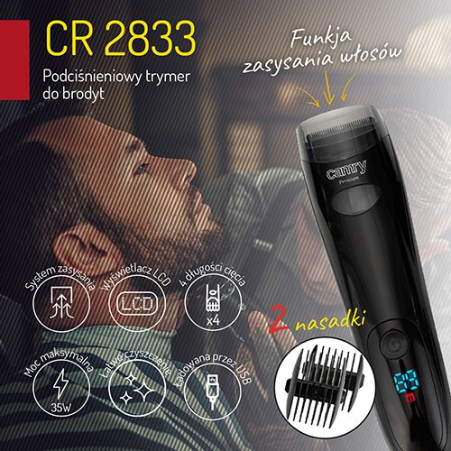 CR 2833 Podcinieniowy trymer do brody zdjęcie 5