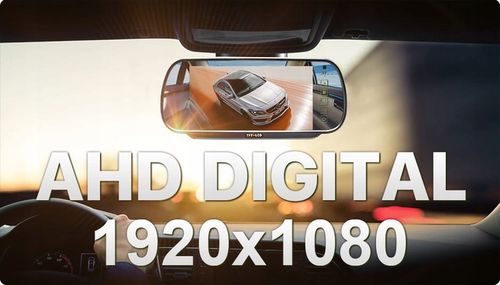Monitor samochodowy pełne lustro AHD 7 FULLHD 4PIN na Arena.pl
