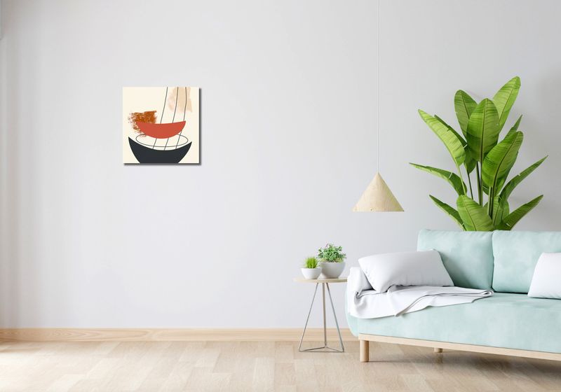 Obraz 40x40cm Wiatr w Żaglu zdjęcie 2