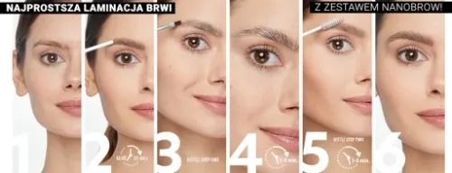 Zestaw do laminacji brwi Nanobrow Lamination kit na Arena.pl