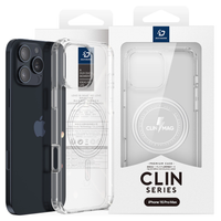 etui dux ducis clin mag z magsafe na iphone 16 pro max - przezroczyste