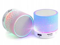 Głośnik przenośny głośnik bt biały 3 W