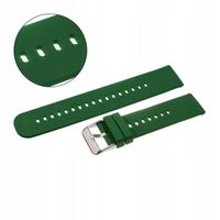 Pasek uniwersalny 18mm silikonowy zielony teleskop