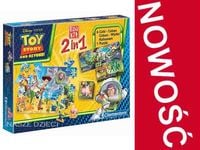 CLEMENTONI 13719 PUZZLE I KLOCKI TOY STORY 2W1