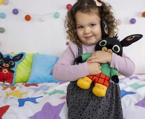 Bing KRÓLICZEK MÓWIĄCY w zielonej kurteczce MASKOTKA INTERAKTYWNA 30cm 0+ na Arena.pl