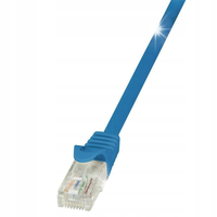Patchcord LogiLink CP2086U CAT.6 U/UTP 7,5m, niebieski