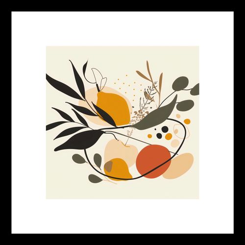 Plakat 20x20cm Botaniczny Wir na Arena.pl