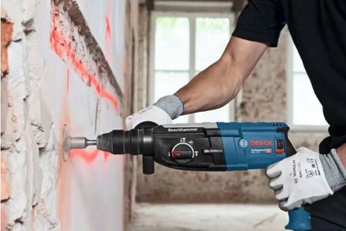 MŁOTOWIERTARKA BOSCH 880W 3,2J GBH 2-28F + WALIZKA na Arena.pl