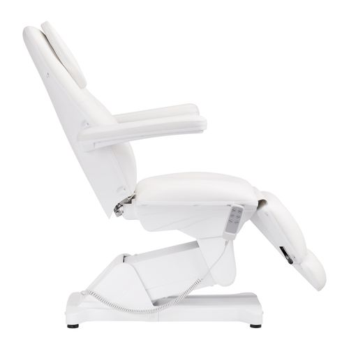Fotel kosmetyczny elektryczny Sillon Basic 3 siln. biały na Arena.pl