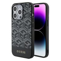 Etui Guess do iPhone 15 Pro Max, Czarny, MagSafe