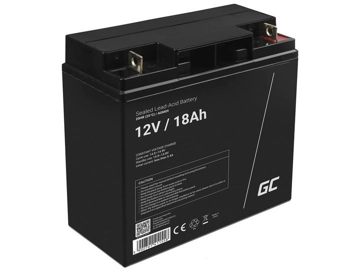 Akumulator GREEN CELL AGM09 18Ah 12V zdjęcie 1