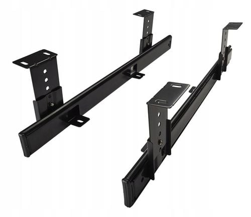 Prowadnice 358 Uchwyt półka szuflada pod biurko blat na klawiaturę na Arena.pl