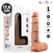 mr intense bruce s silikonowy model anatomiczny z przyssawką 17,8 cm
