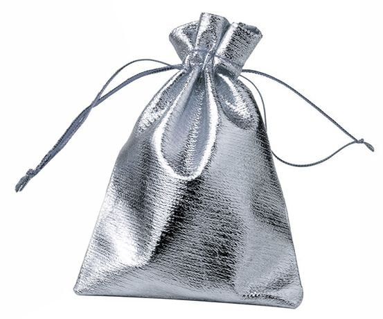 Naszyjnik DŁUGI srebrny łańcuszek kryształ GRAFIT zdjęcie 7