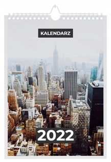 Kalendarz 2022 NEW YORK 13 stron A4