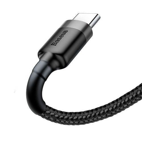 kabel usb do usb-c baseus cafule 2a 2m (szaro-czarny) na Arena.pl