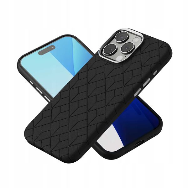 Spacecase Classy Mag Iphone 16 Pro Max Black zdjęcie 12