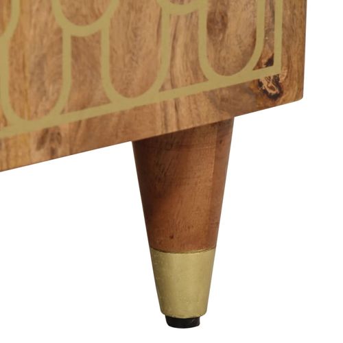 Szafka, 40x33x75 cm, lite drewno mango na Arena.pl