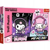 puzzle 160 kuromi rządzi hello kitty 15430