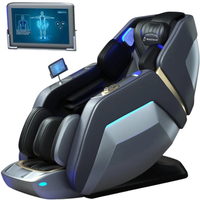 FOTEL MASUJĄCY S+L SHAPE ZERO GRAVITY Body Scan 4D Jonizacja Grzanie