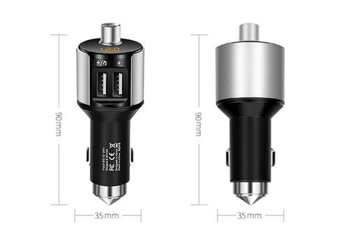 OBSERWUJ Transmiter FM 2xUSB BLUETOOTH MP3 ŁADOWARKA 3,4A na Arena.pl