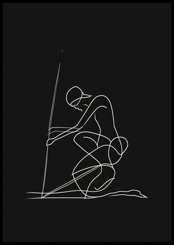 Plakat 59,4x84,1cm Linia na Arena.pl