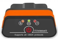 Interfejs diagnostyczny ELM327 Tester OBD2 Bluetooth 5.0 Smartphone iPhone