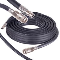 wąż pneumatyczny 10m 20bar gumowy elastyczny 8x14mm do kompresora przewód